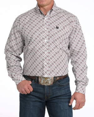 Men s Classic Fit Button-Down Western Shirt
