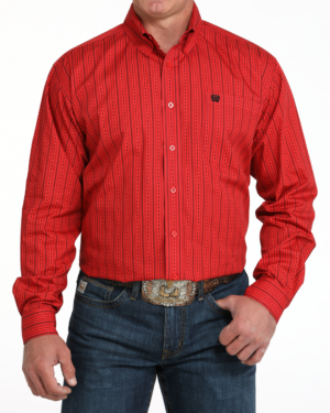 Men s Classic Fit Button-Down Western Shirt