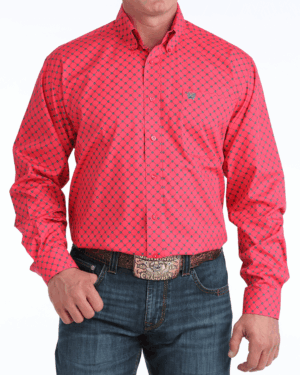 Men s Classic Fit Button-Down Western Shirt