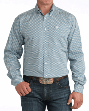 Men s Classic Fit Button-Down Western Shirt