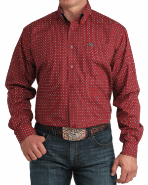 Men s Classic Fit Button-Down Western Shirt