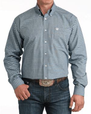 Men s Classic Fit Button-Down Western Shirt