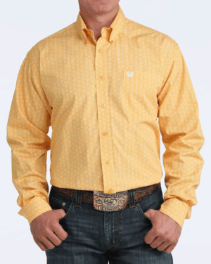 Men s Classic Fit Button-Down Western Shirt