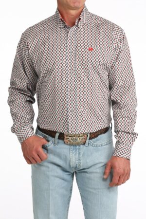 Men s Classic Fit Button-Down Western Shirt