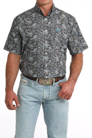 Men s Classic Fit Button-Down Western Shirt
