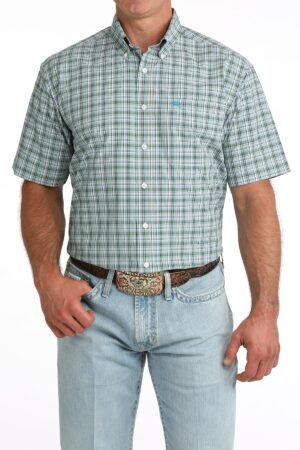 Men Arenaflex Button-Down Western Shirt
