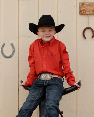 Boy s Button-Down Western Shirt