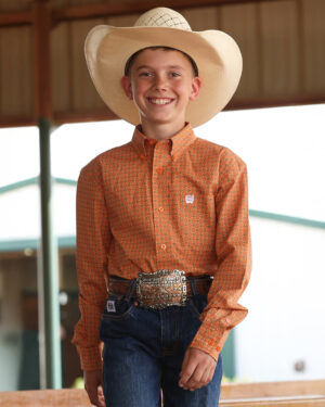 Boy s Button-Down Western Shirt