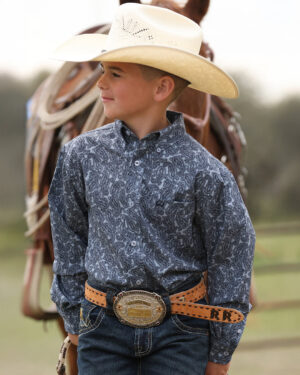 Boy s Button-Down Arenaflex Western Shirt