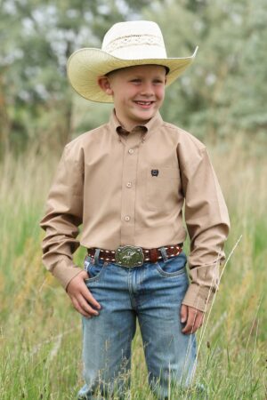 Boy s Button-Down Western Shirt