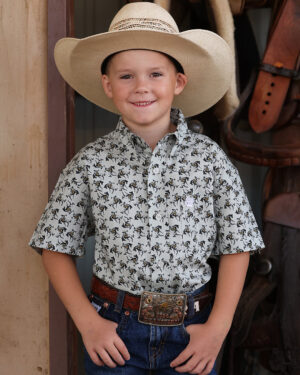 Boy s Button-Down Western Shirt