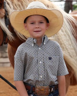 Boy s Button-Down Western Shirt